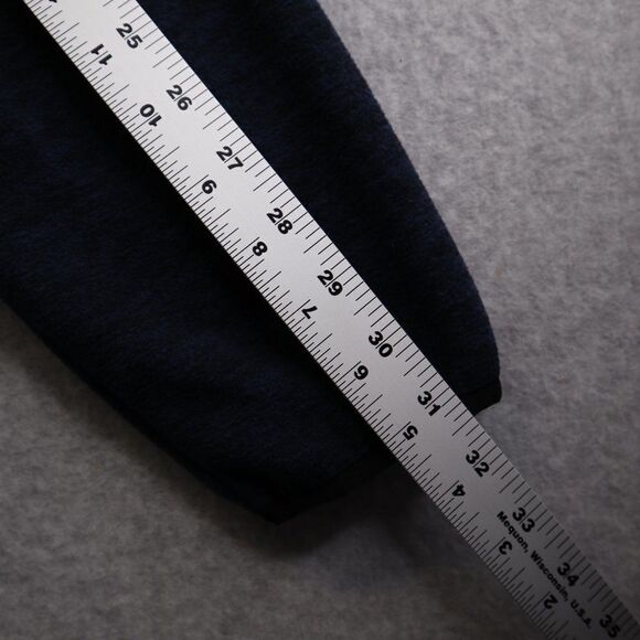 Free Country Fleece Jacket Mens XXL Blue Full Zip Mock Neck Outdoor Zip Pockets - Picture 10 of 16